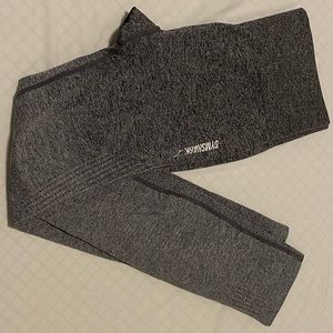 Gymshark Ombré Seamless Leggings Black/light Grey